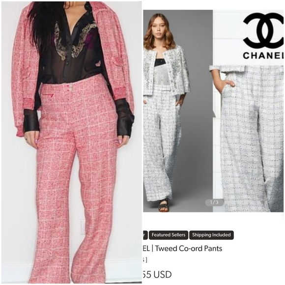Chanel tweed pants Clearance
